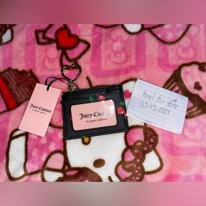 Black Cherry Juicy Couture Wallet / Card Holder BNWT